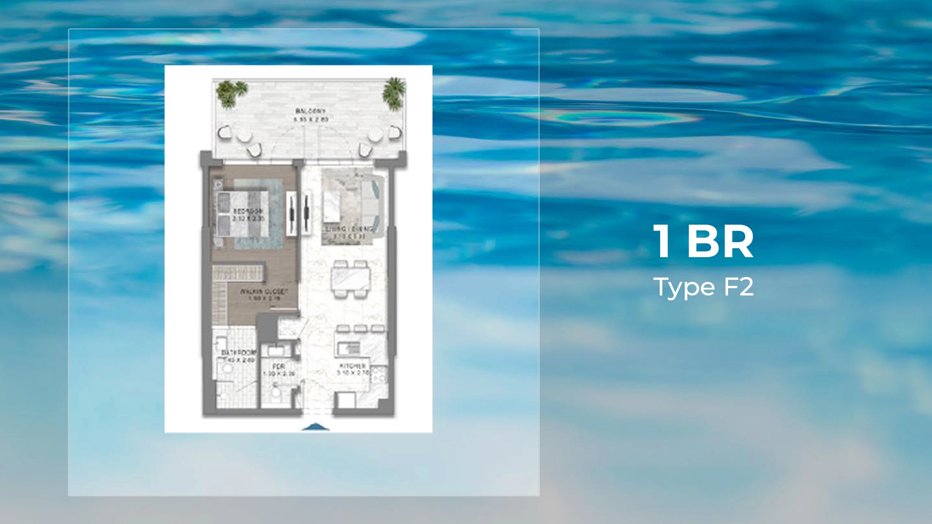 1 BR - Type A